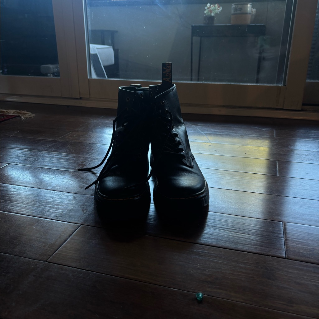 Black Lace Up Dr. Marten Boots